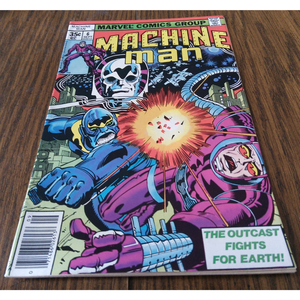 Machine Man #6 September 1978 Marvel Comics